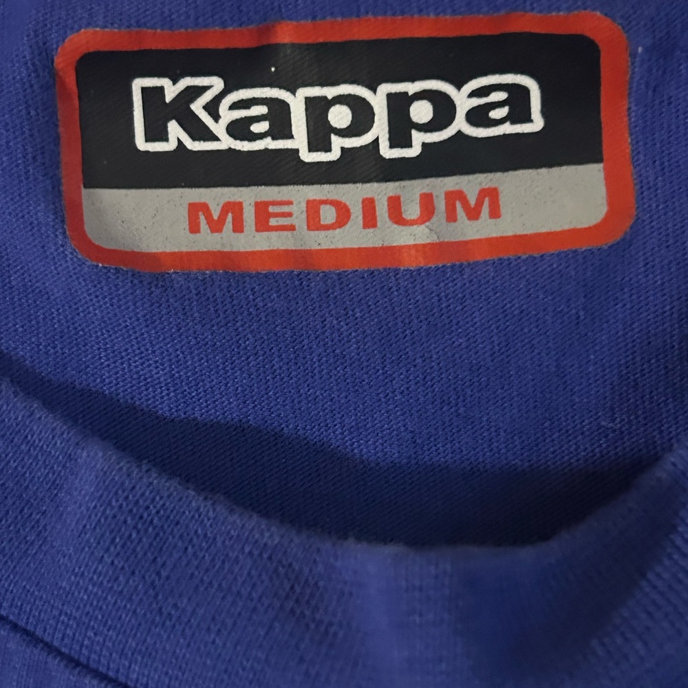 Kappa Royal Blue Short Sleeve Tape Avirec Tee - Picture 2 of 3